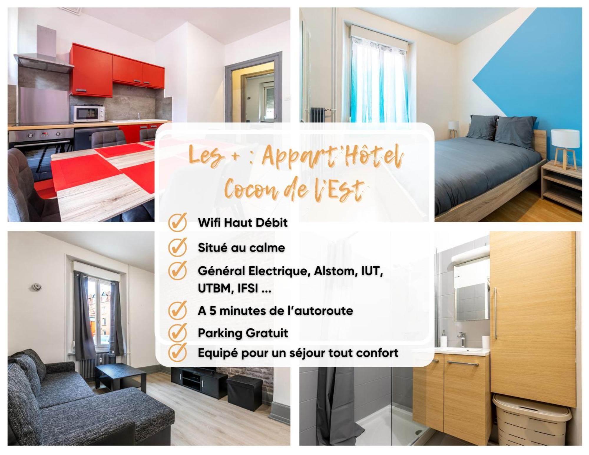 Appart'Hotel - Le Cocon De L'Est Belfort Dış mekan fotoğraf